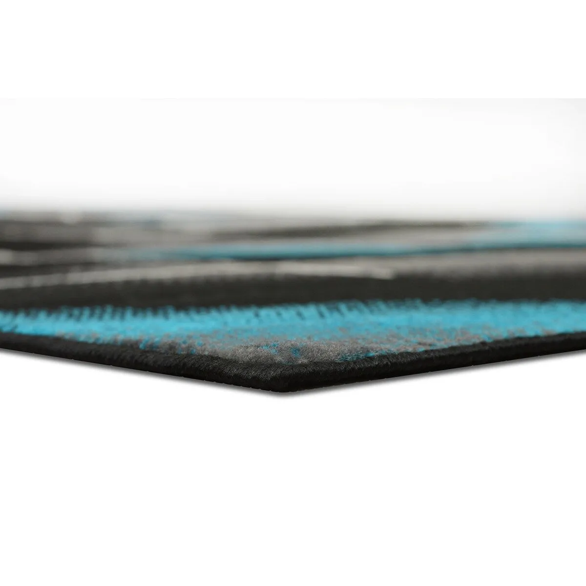 Allstar Modern Accent Rug with Intersecting Line design