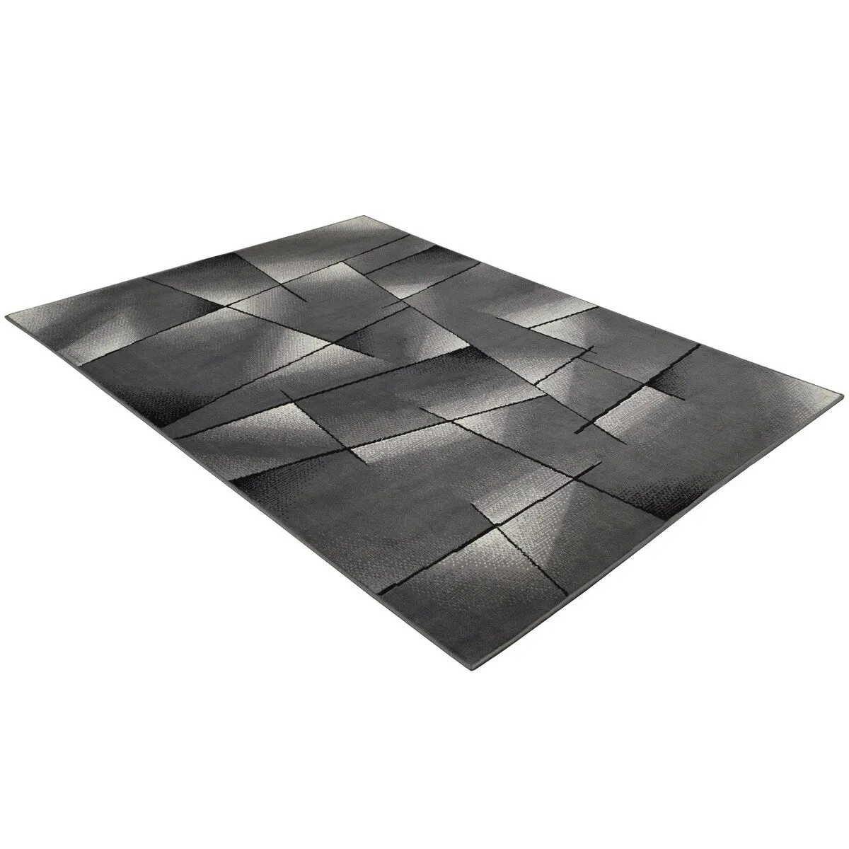 Allstar Modern Accent Rug with Intersecting Line design