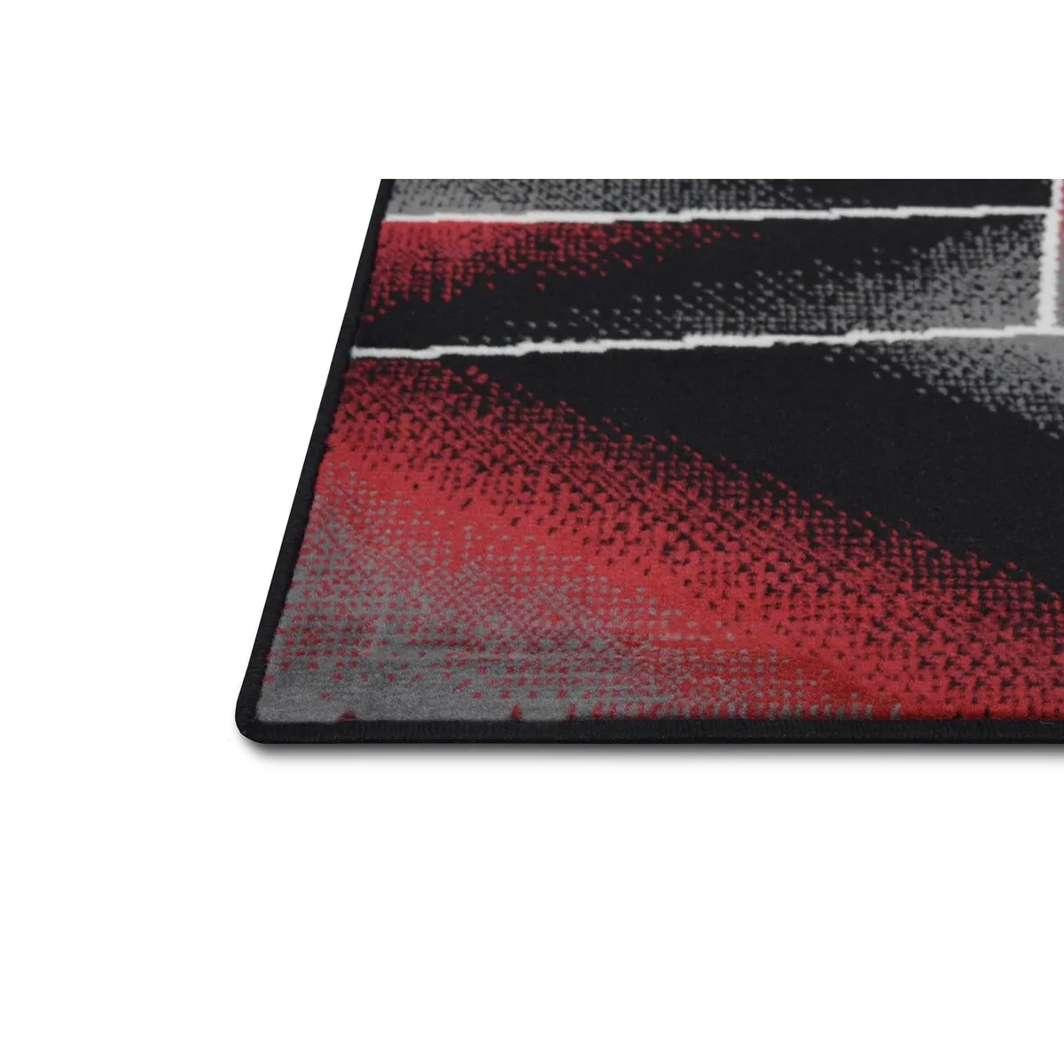Allstar Modern Accent Rug with Intersecting Line design