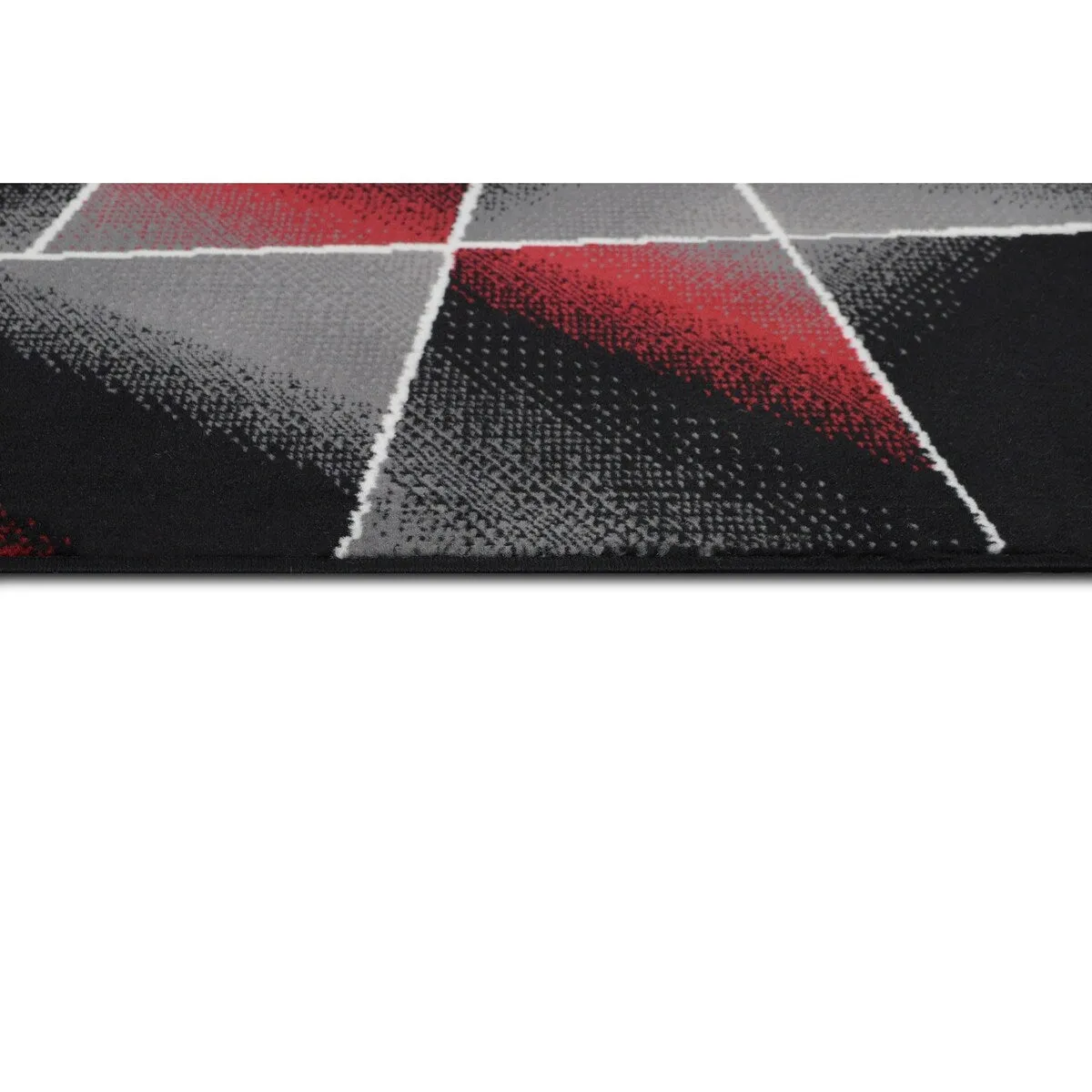 Allstar Modern Accent Rug with Intersecting Line design