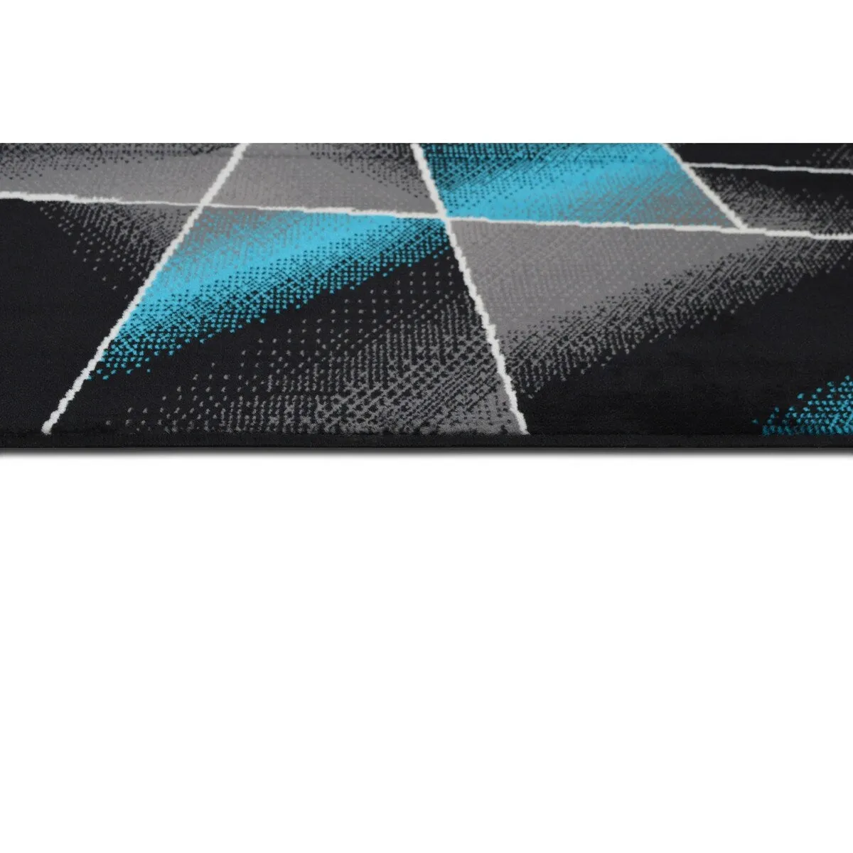 Allstar Modern Accent Rug with Intersecting Line design
