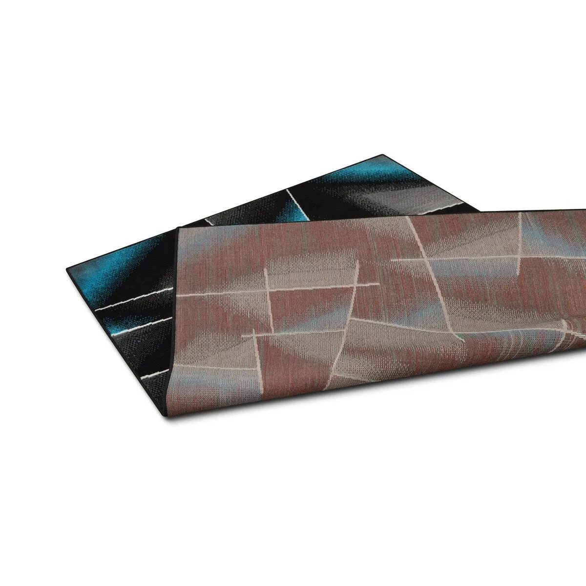 Allstar Modern Accent Rug with Intersecting Line design