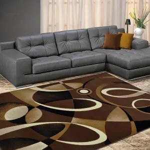 Allstar Modern Accent Rug with Multiple Shape design