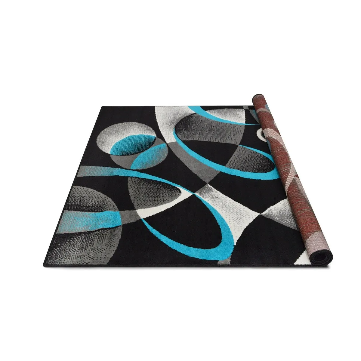Allstar Modern Accent Rug with Multiple Shape design
