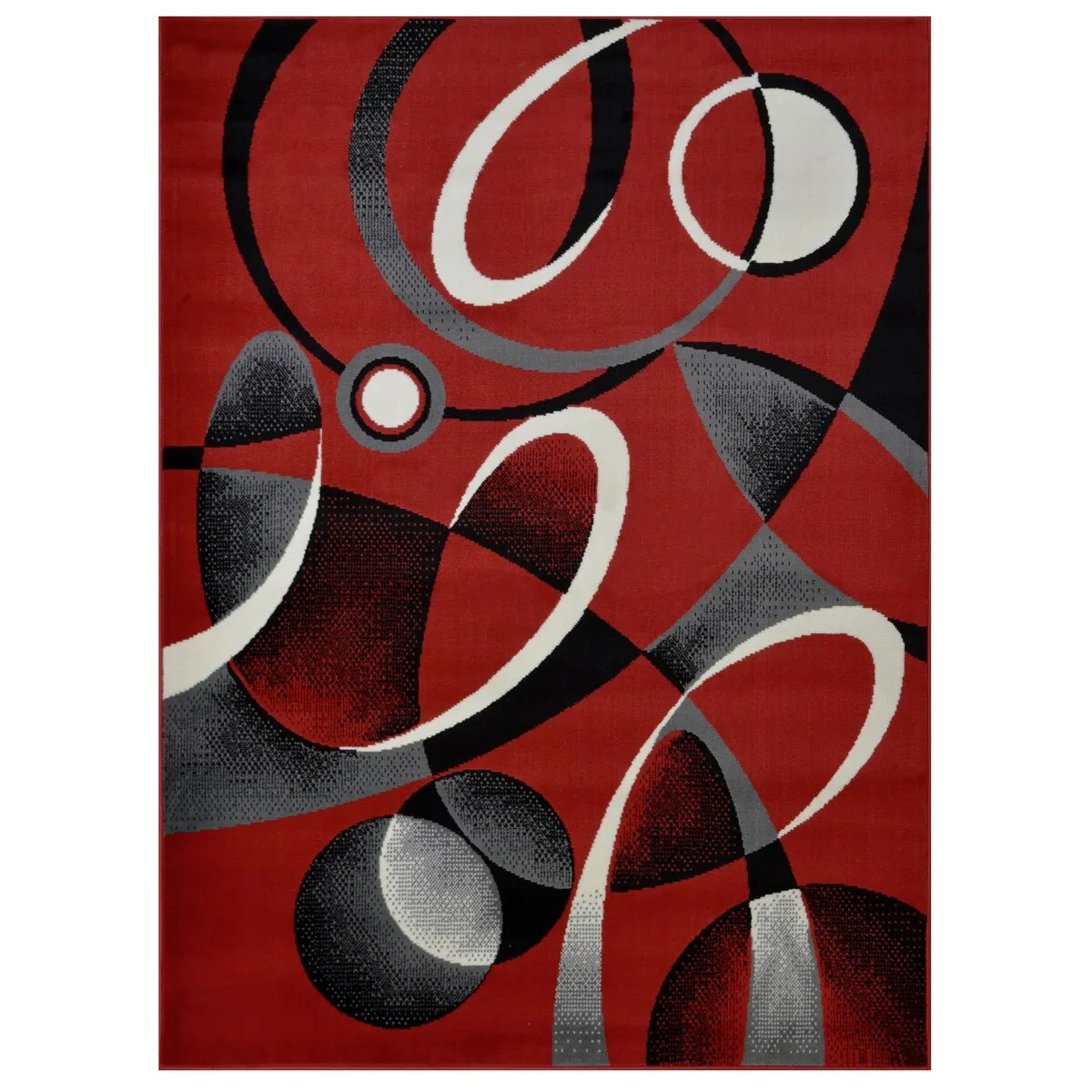Allstar Modern Accent Rug with Multiple Shape design