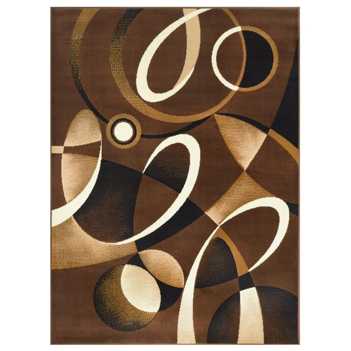 Allstar Modern Accent Rug with Multiple Shape design