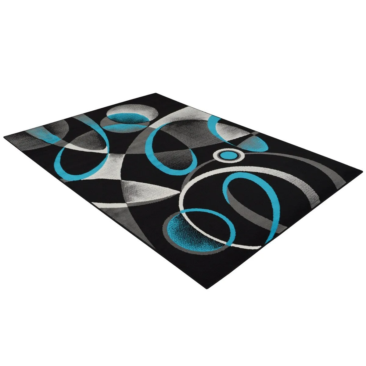 Allstar Modern Accent Rug with Multiple Shape design