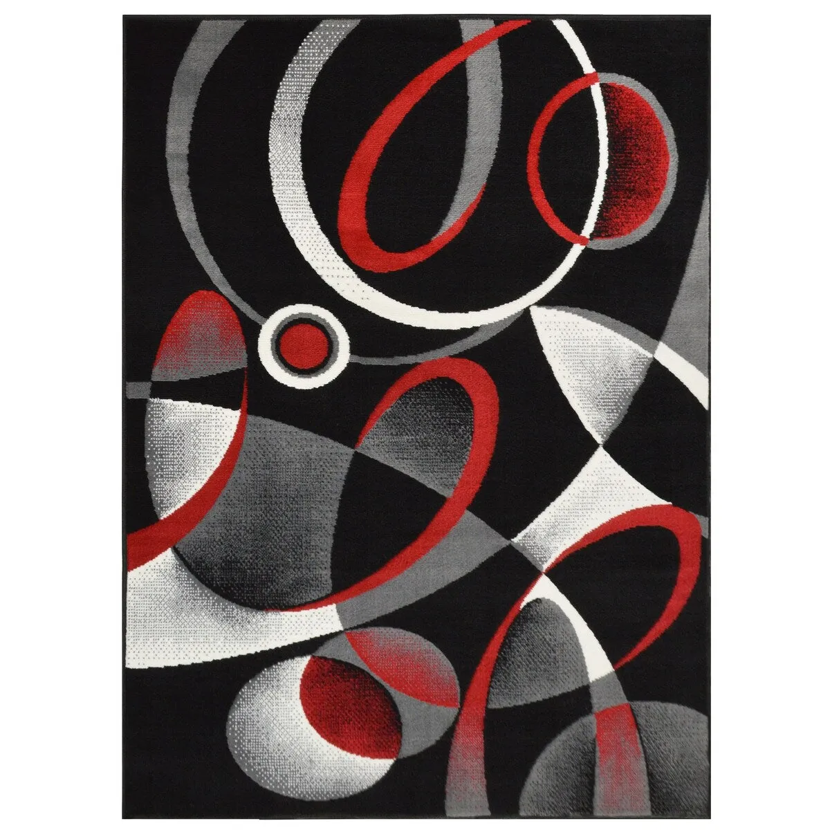 Allstar Modern Accent Rug with Multiple Shape design