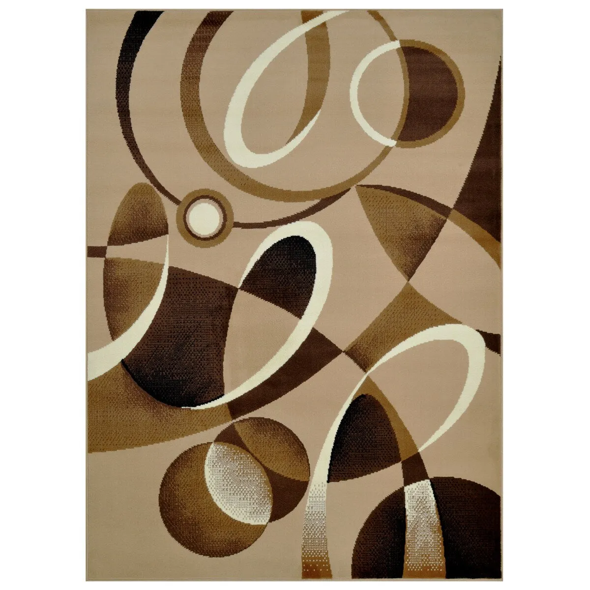 Allstar Modern Accent Rug with Multiple Shape design