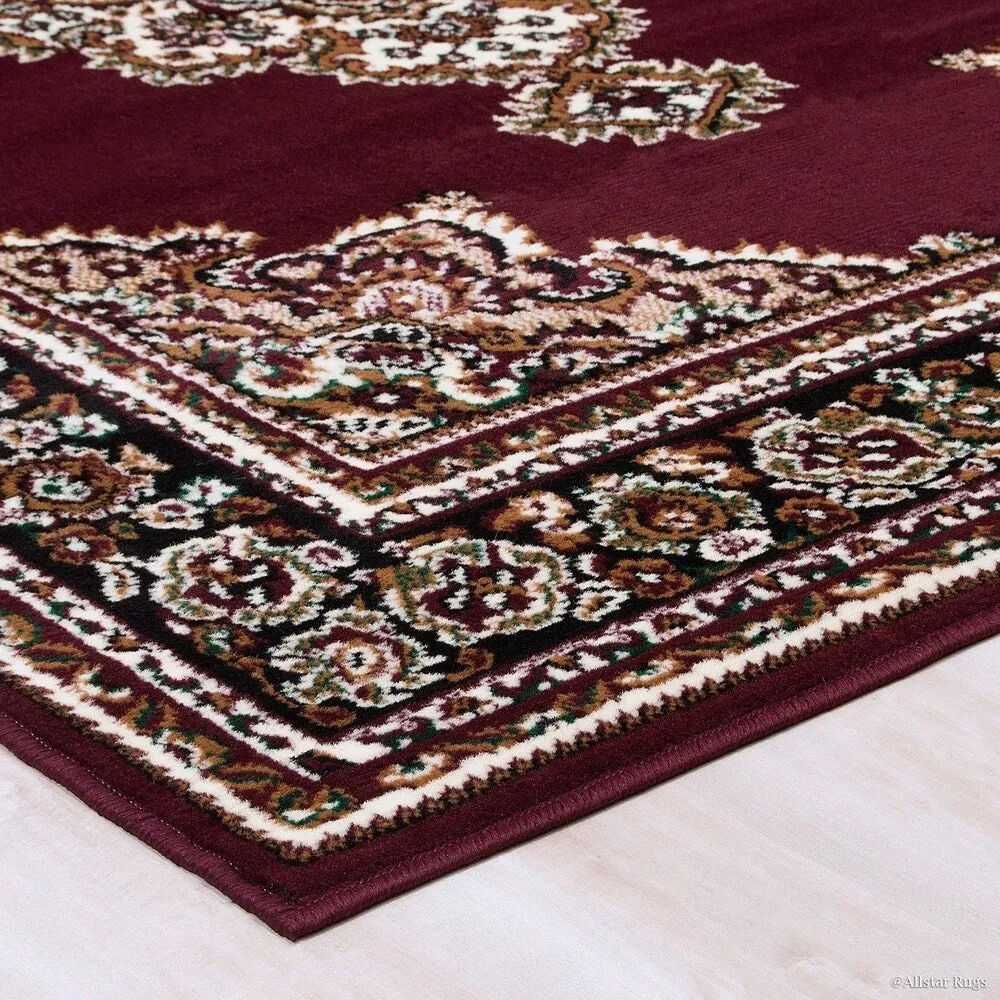 Allstar Woven Traditional Persian Floral Design Rug