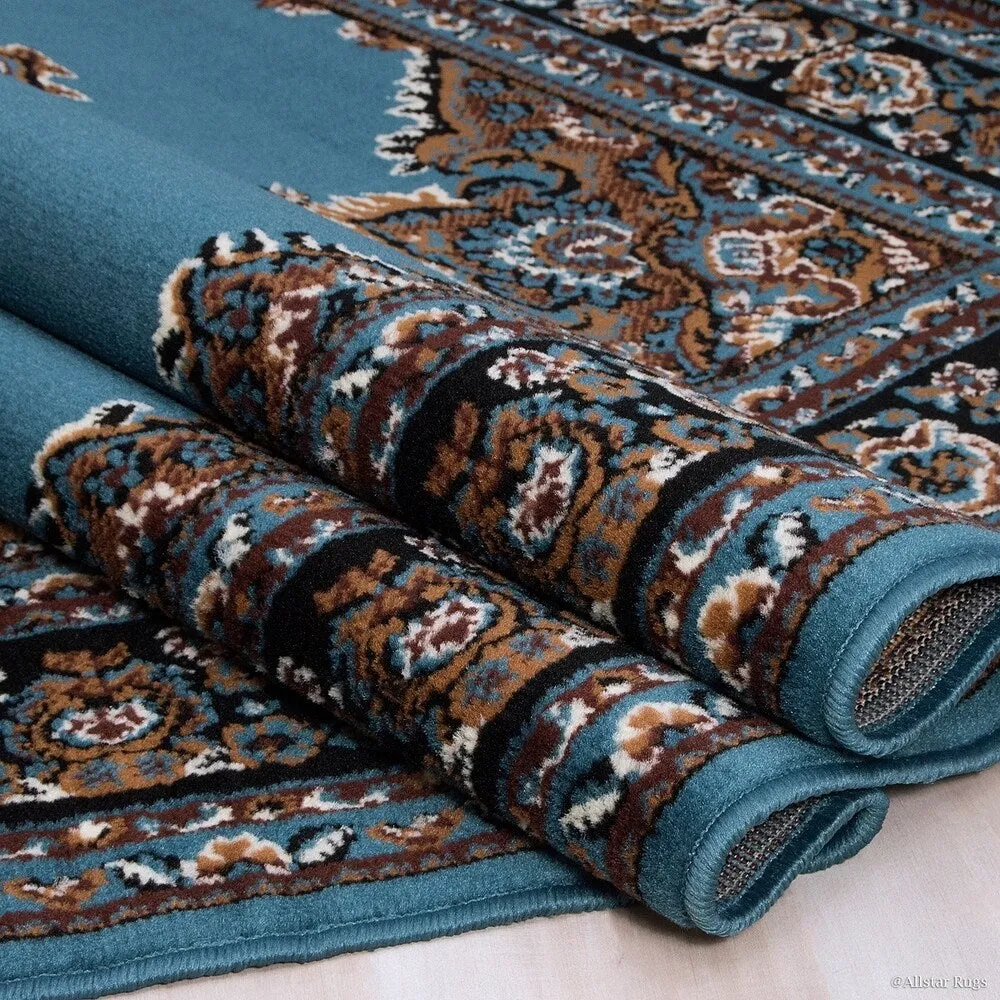 Allstar Woven Traditional Persian Floral Design Rug