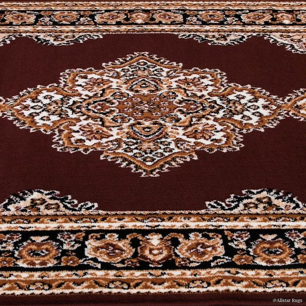 Allstar Woven Traditional Persian Floral Design Rug