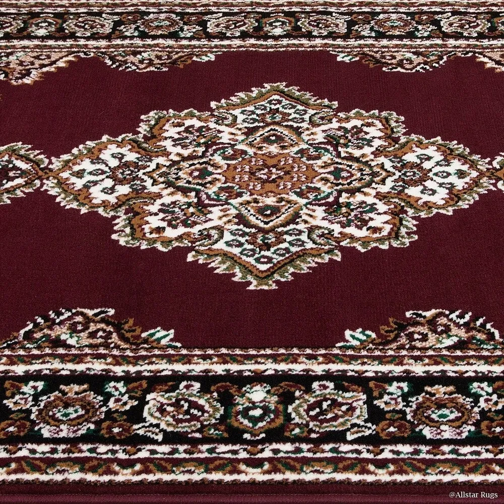 Allstar Woven Traditional Persian Floral Design Rug