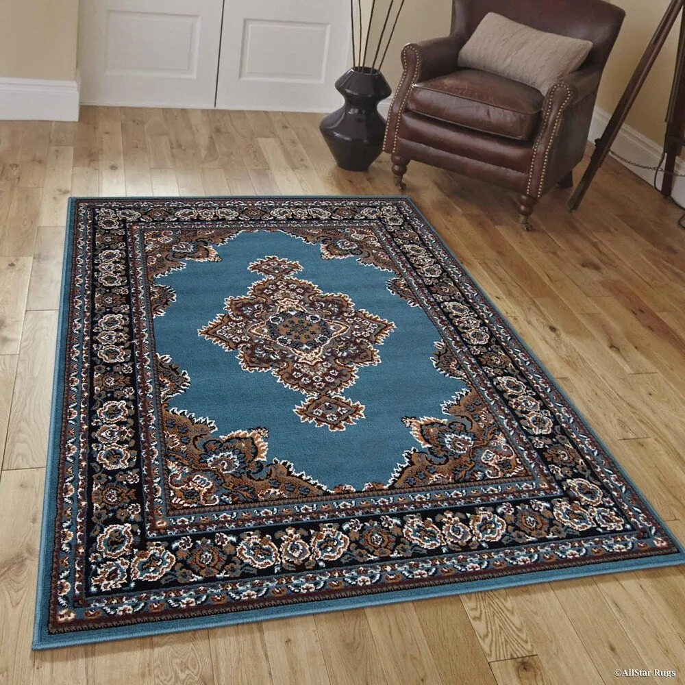 Allstar Woven Traditional Persian Floral Design Rug