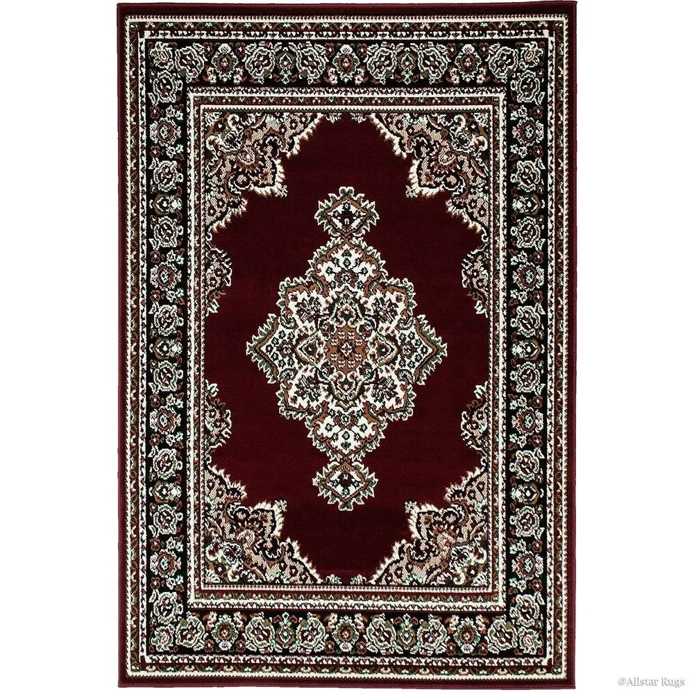 Allstar Woven Traditional Persian Floral Design Rug