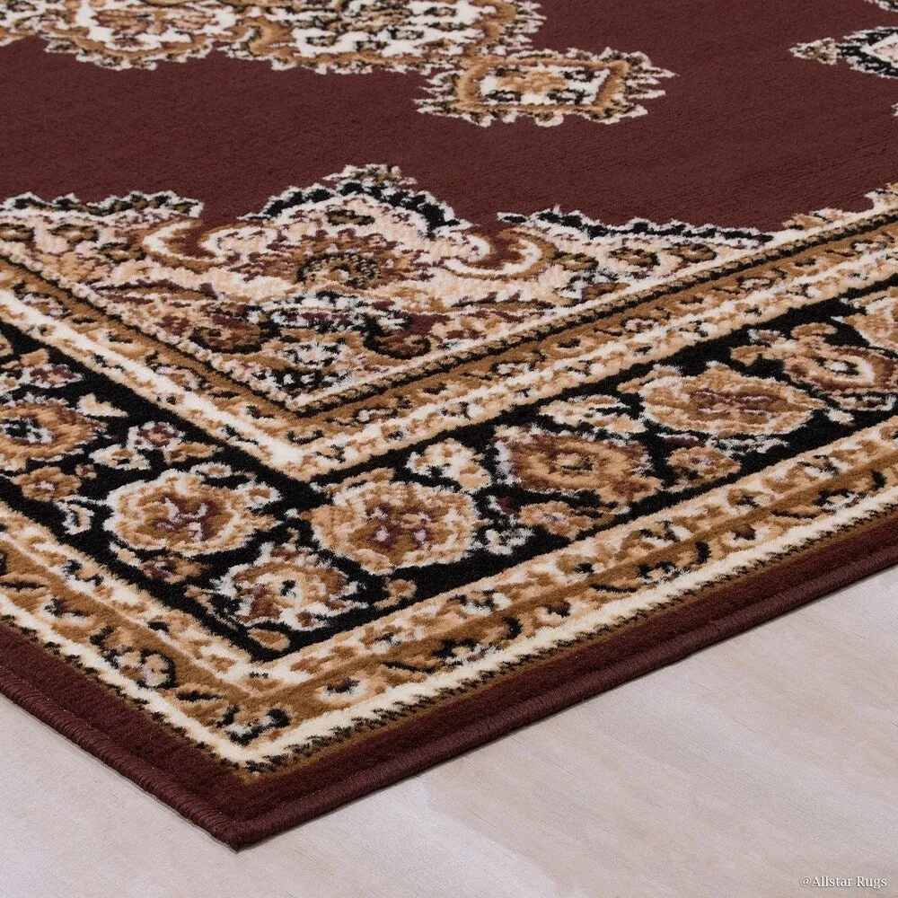 Allstar Woven Traditional Persian Floral Design Rug