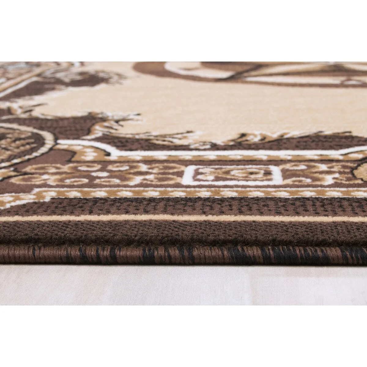 Allstar Woven Western Texas Star Design Rug