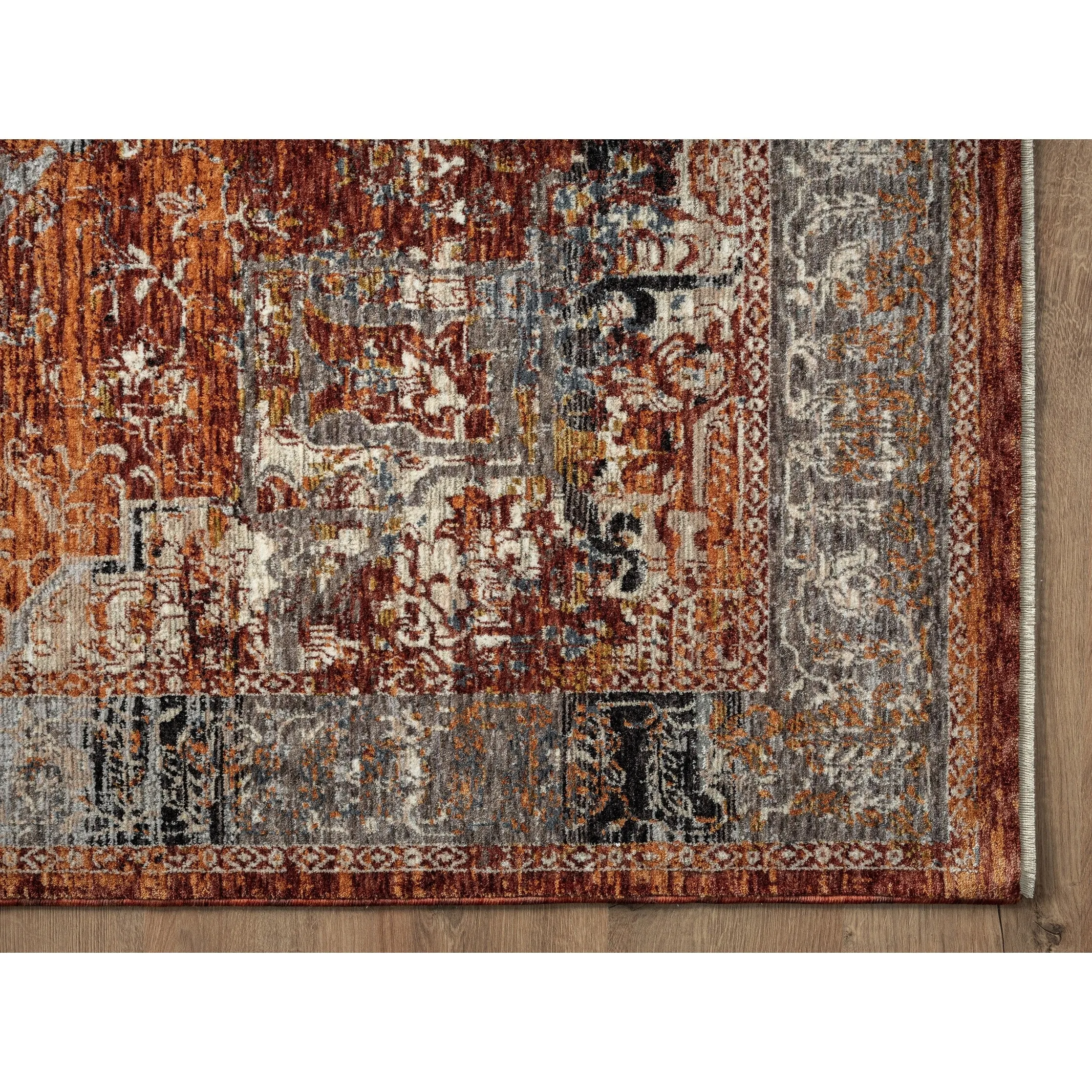 Amelia Collection Traditional Area Rug