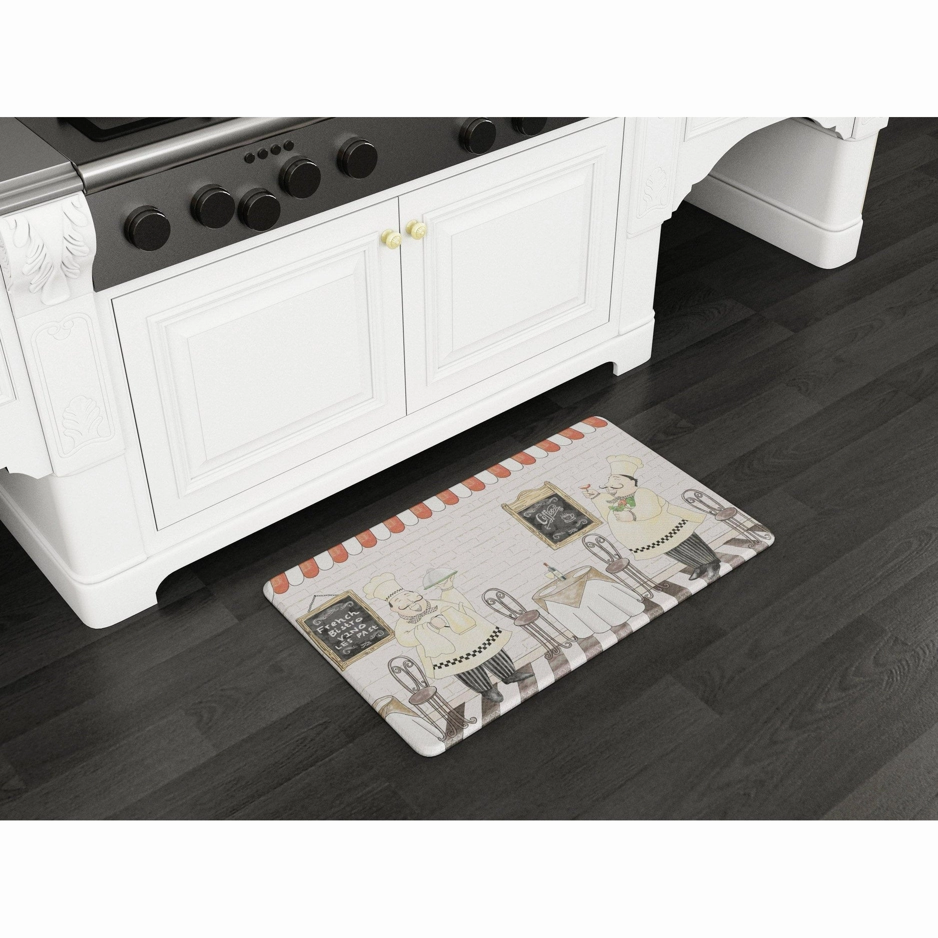 Anti-fatigue Kitchen Mat Rubber Rugs Waterproof 31'' x 18 '' Two sides-usage - N/A