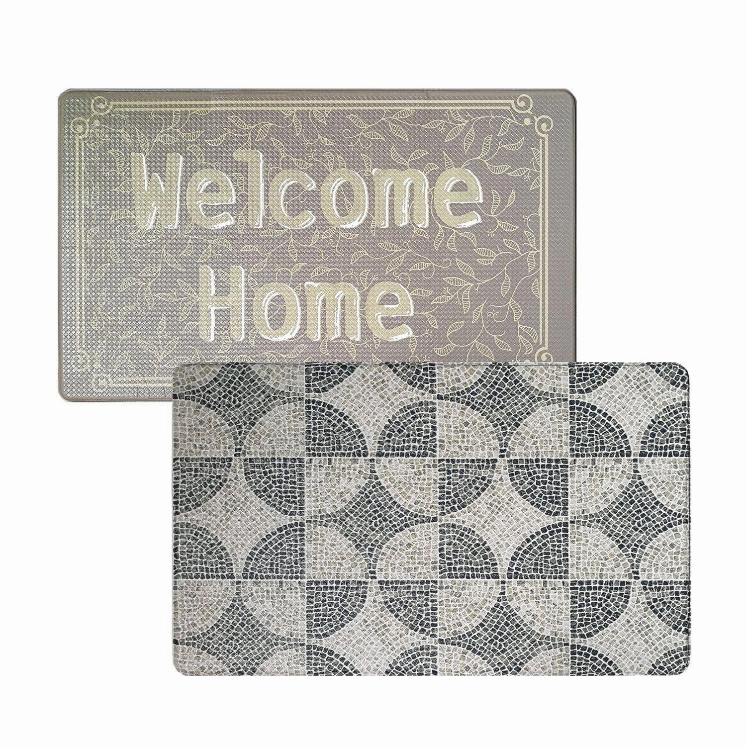 Anti-fatigue Kitchen Mat Rubber Rugs Waterproof 31'' x 18 '' Two sides-usage - N/A