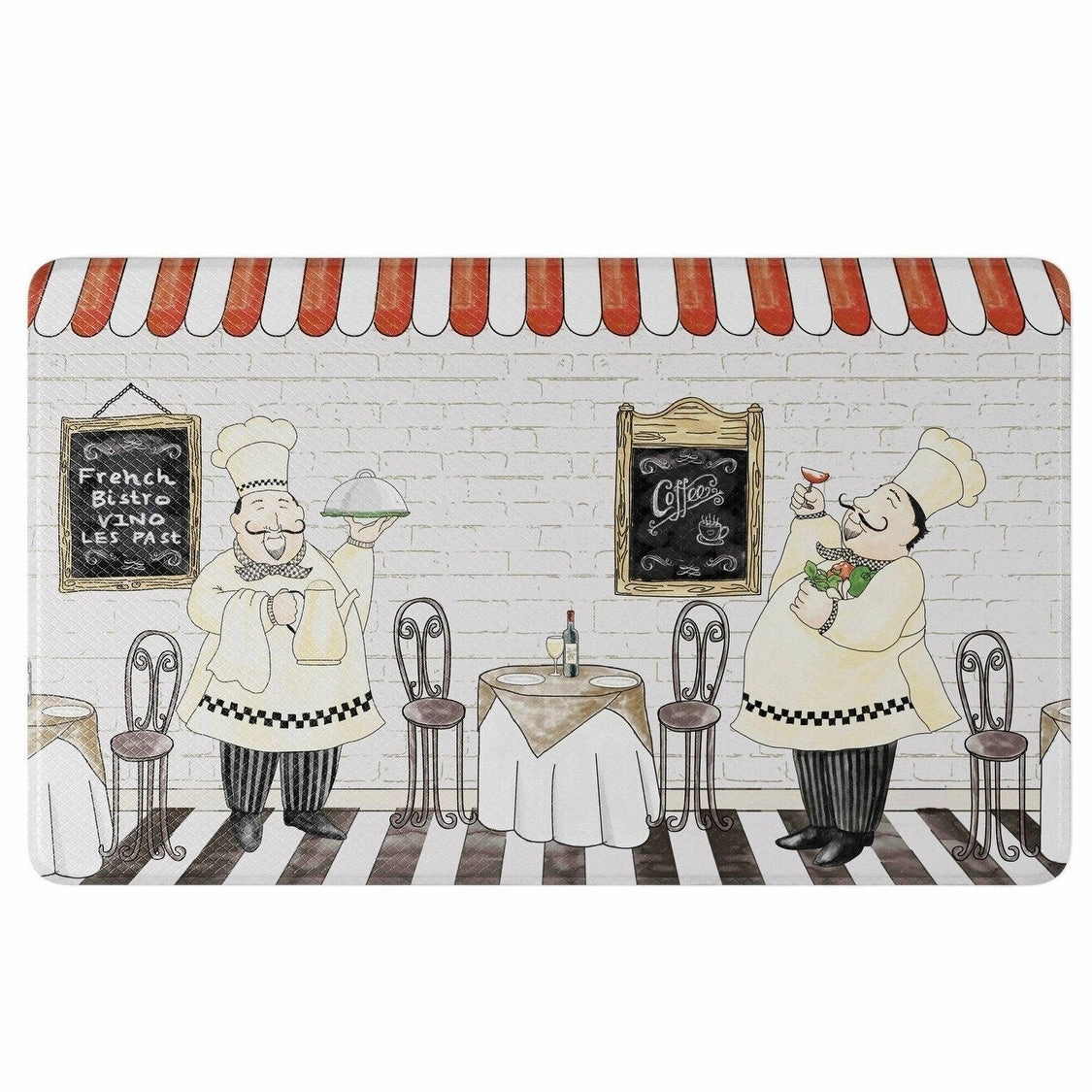 Anti-fatigue Kitchen Mat Rubber Rugs Waterproof 31'' x 18 '' Two sides-usage - N/A