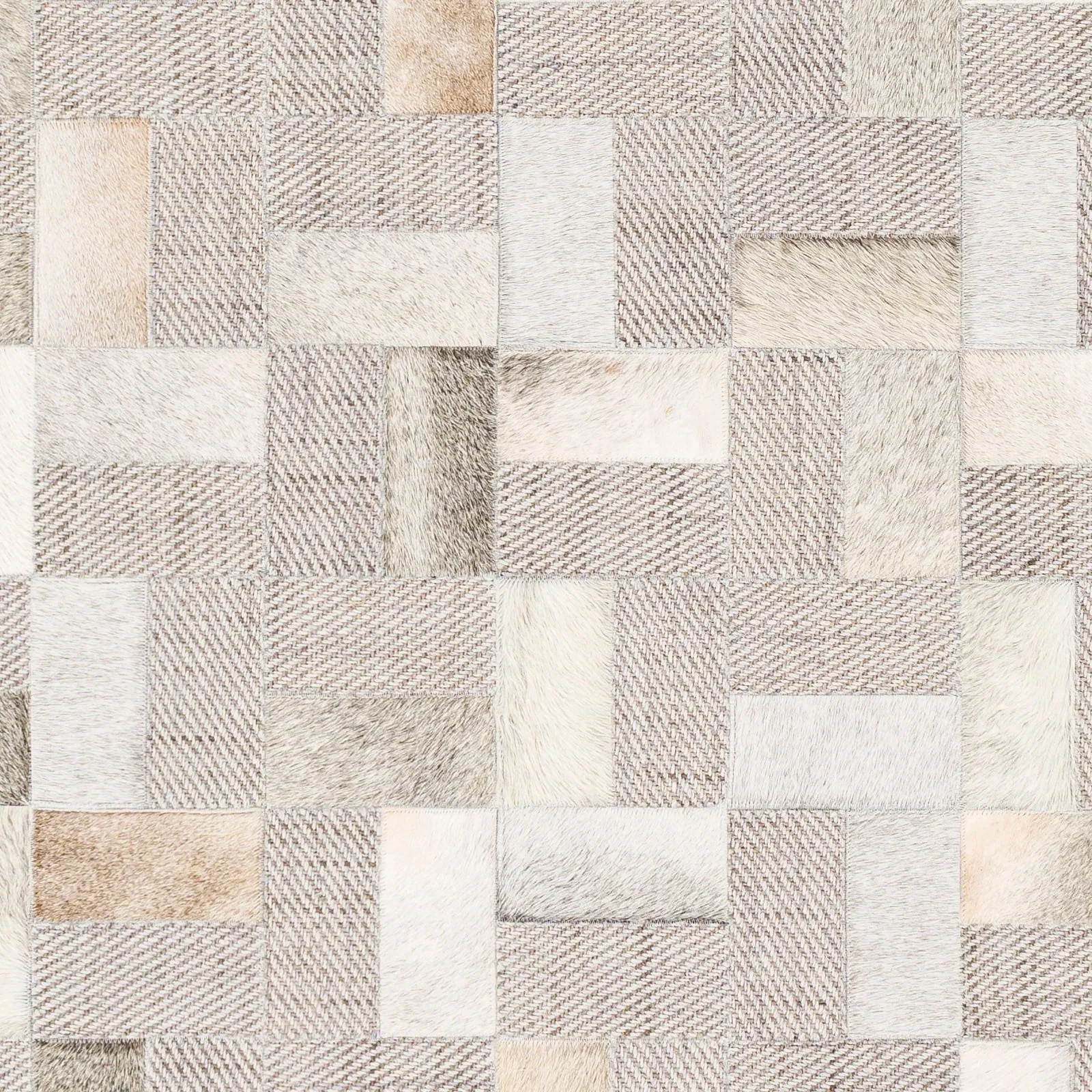 Artistic Weavers Isaev Modern Hair-on-hide Leather Area Rug