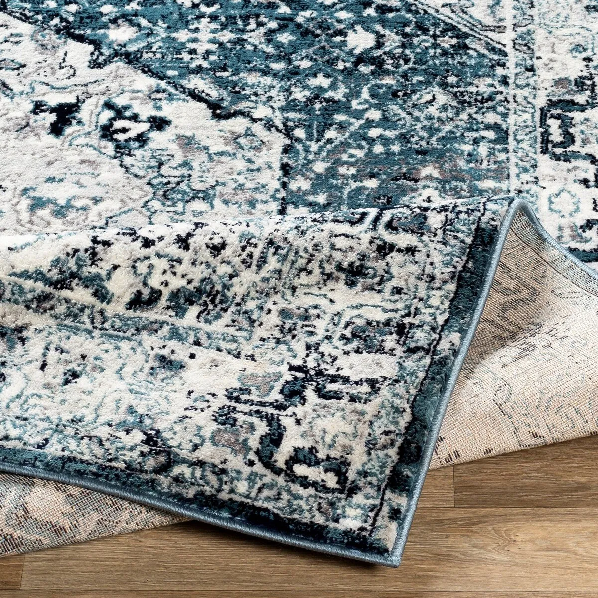 Artistic Weavers Nansen Vintage Traditional Medallion Area Rug