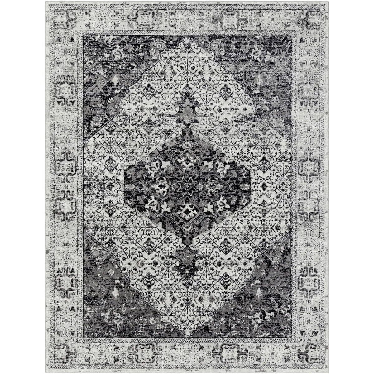 Artistic Weavers Nansen Vintage Traditional Medallion Area Rug