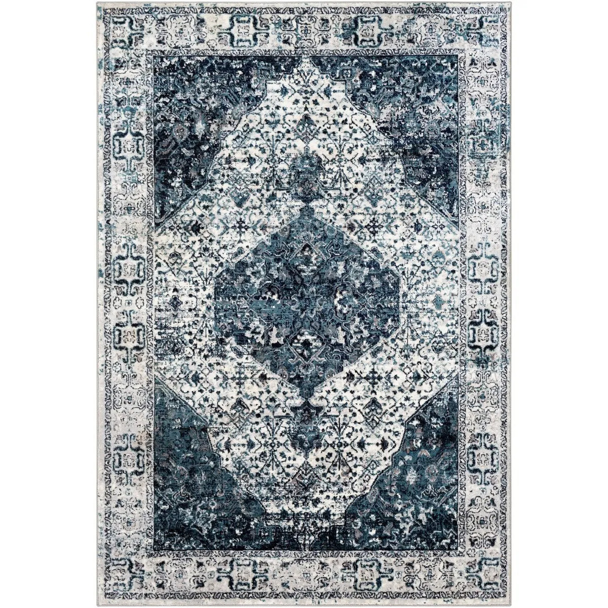 Artistic Weavers Nansen Vintage Traditional Medallion Area Rug