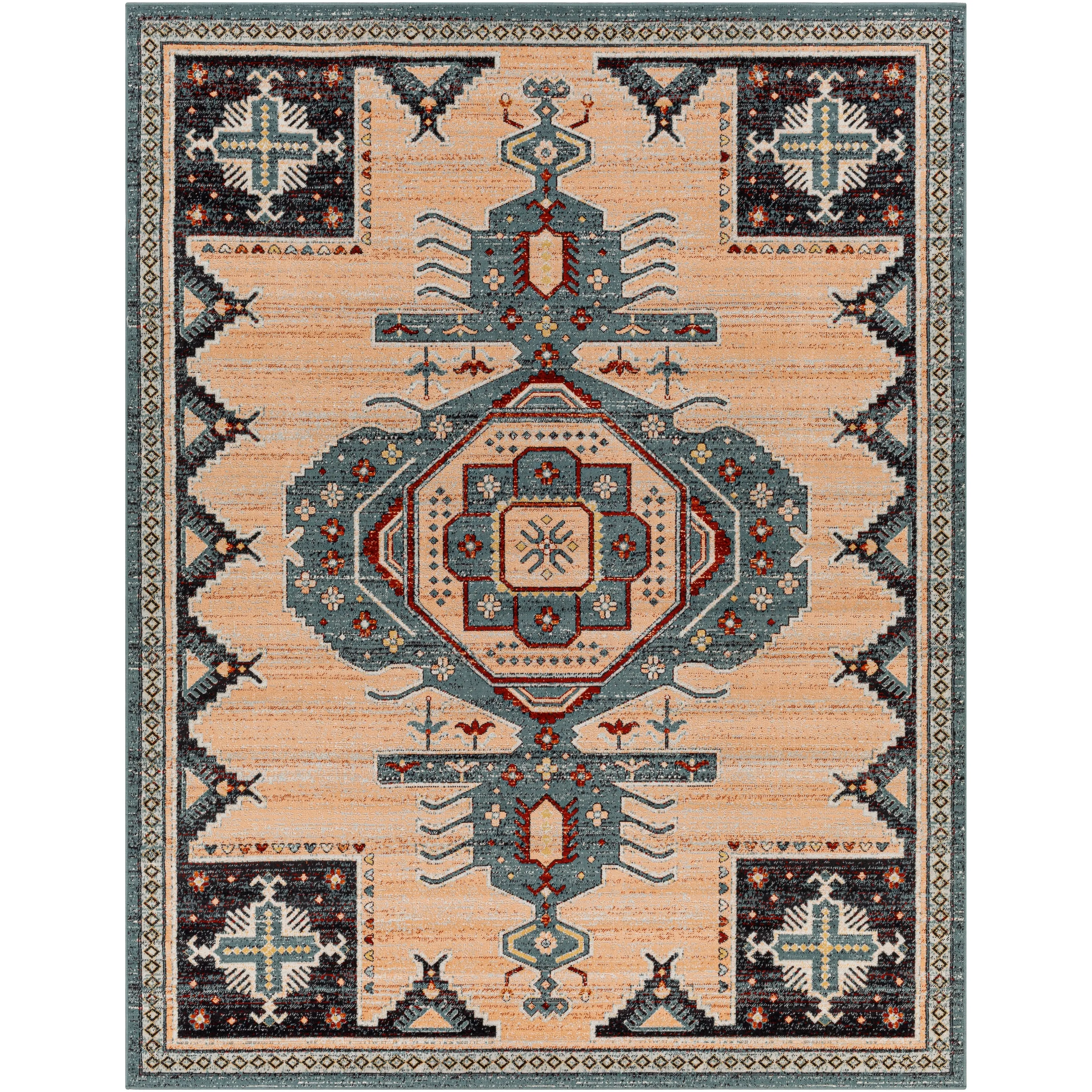 Artistic Weavers Redondo Indoor/ Outdoor Southwestern Medallion Area Rug