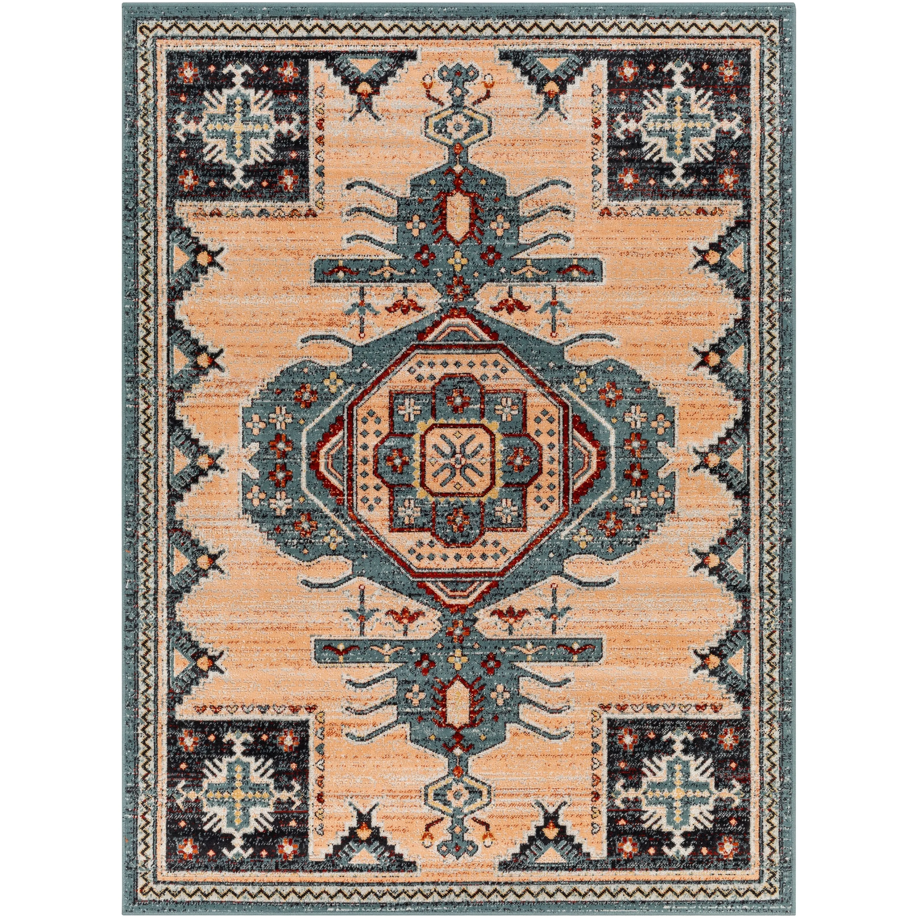 Artistic Weavers Redondo Indoor/ Outdoor Southwestern Medallion Area Rug