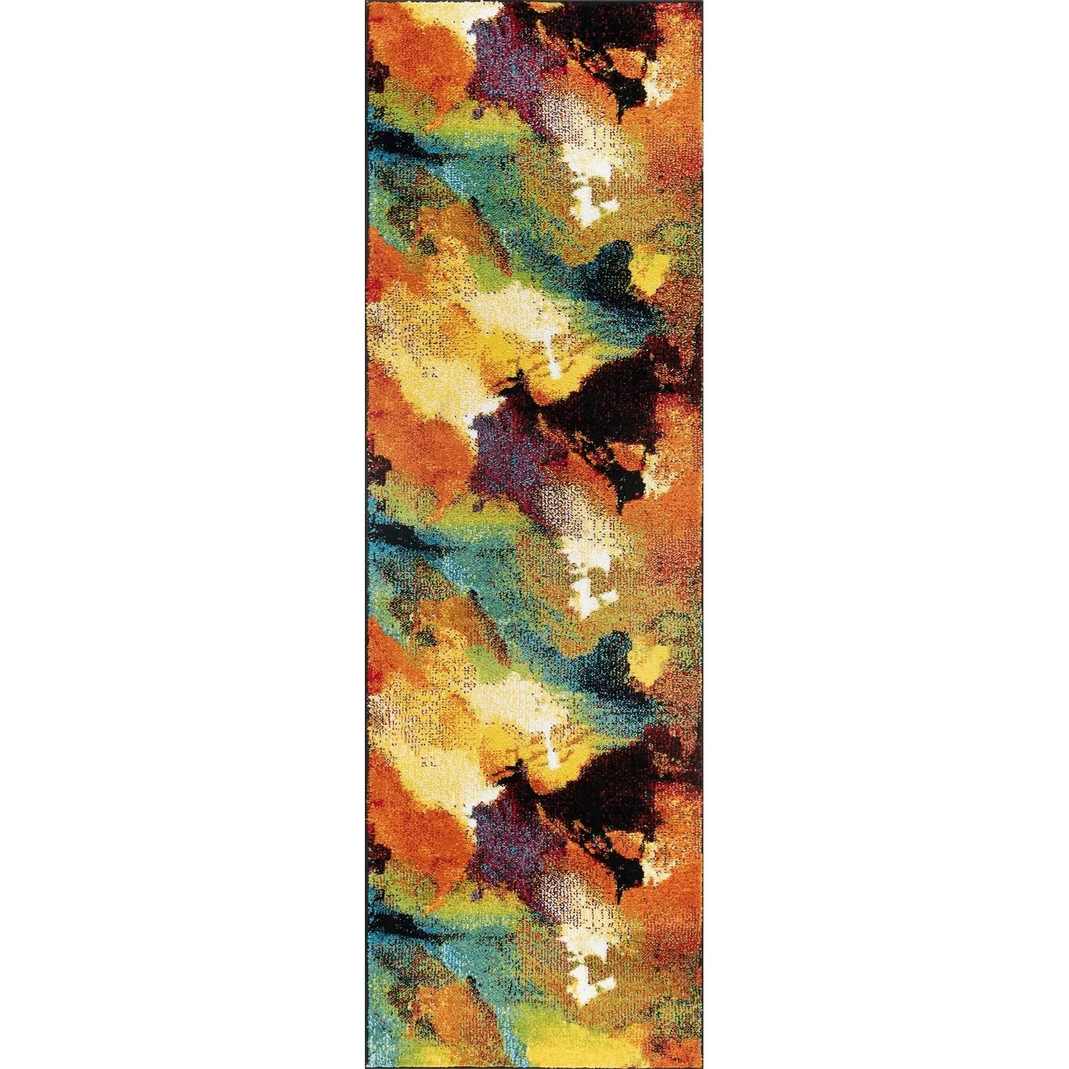 Avdel Mid-Century Modern Graphic Indoor Area Rug