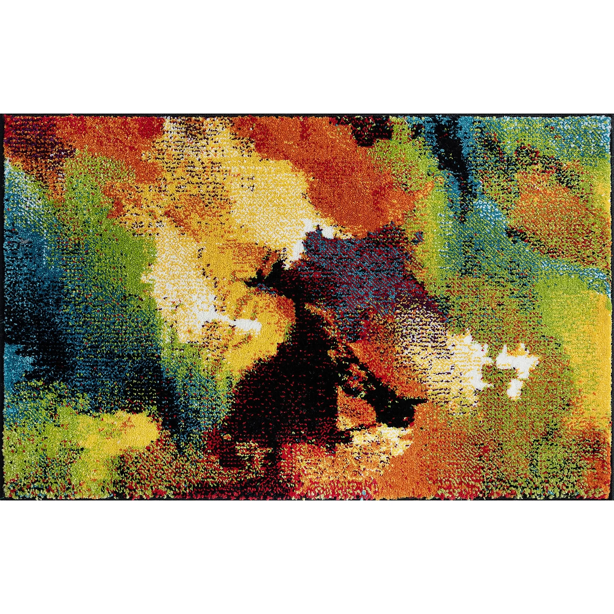 Avdel Mid-Century Modern Graphic Indoor Area Rug