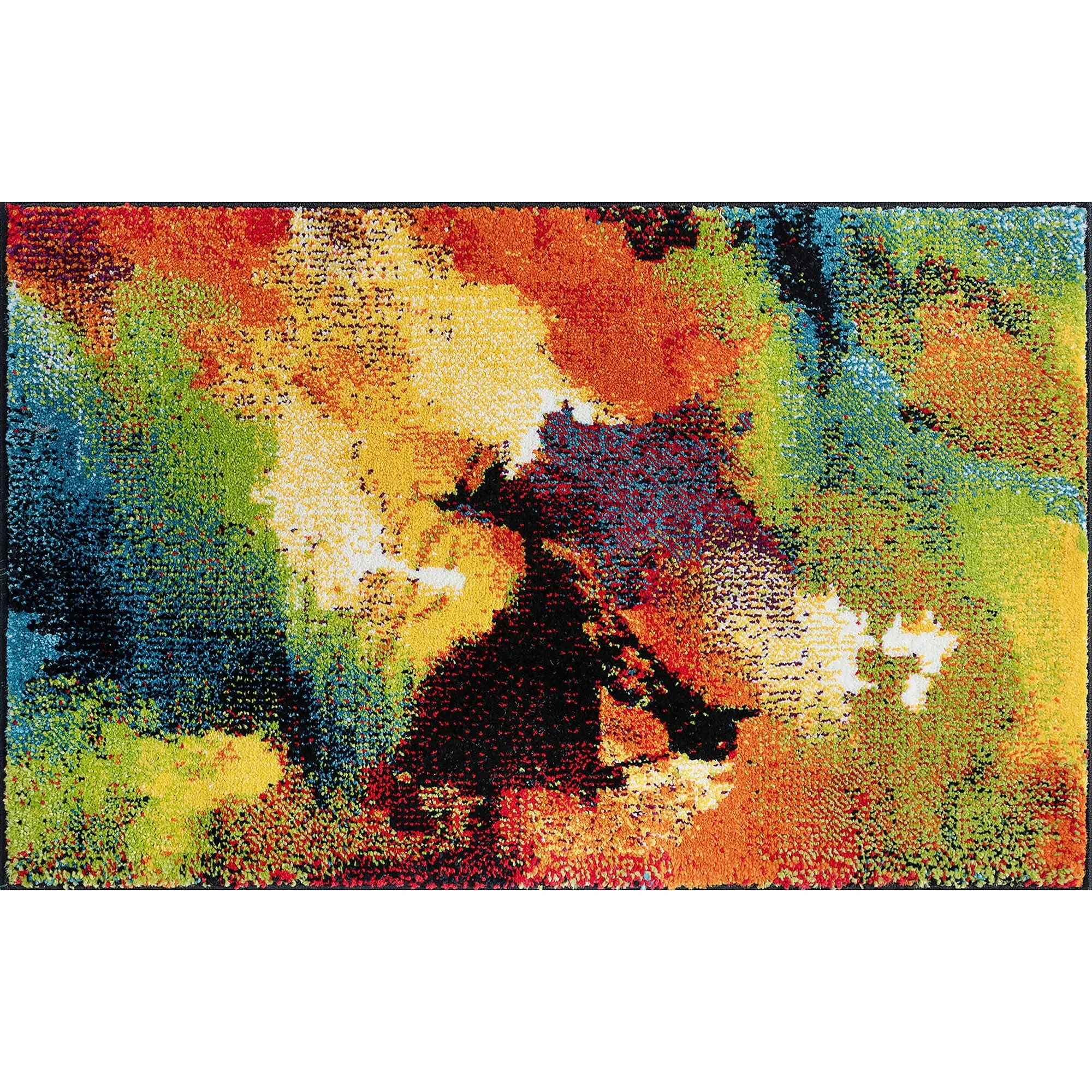 Avdel Mid-Century Modern Graphic Indoor Area Rug