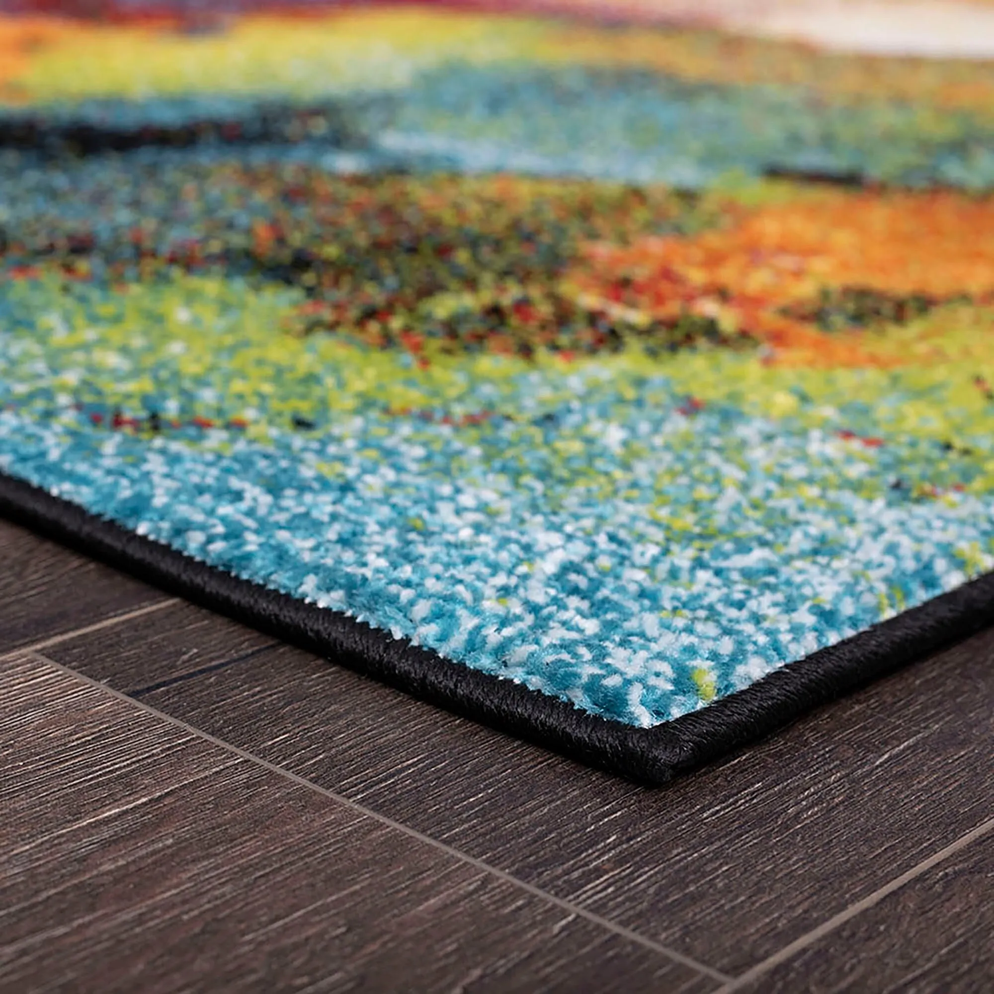 Avdel Mid-Century Modern Graphic Indoor Area Rug