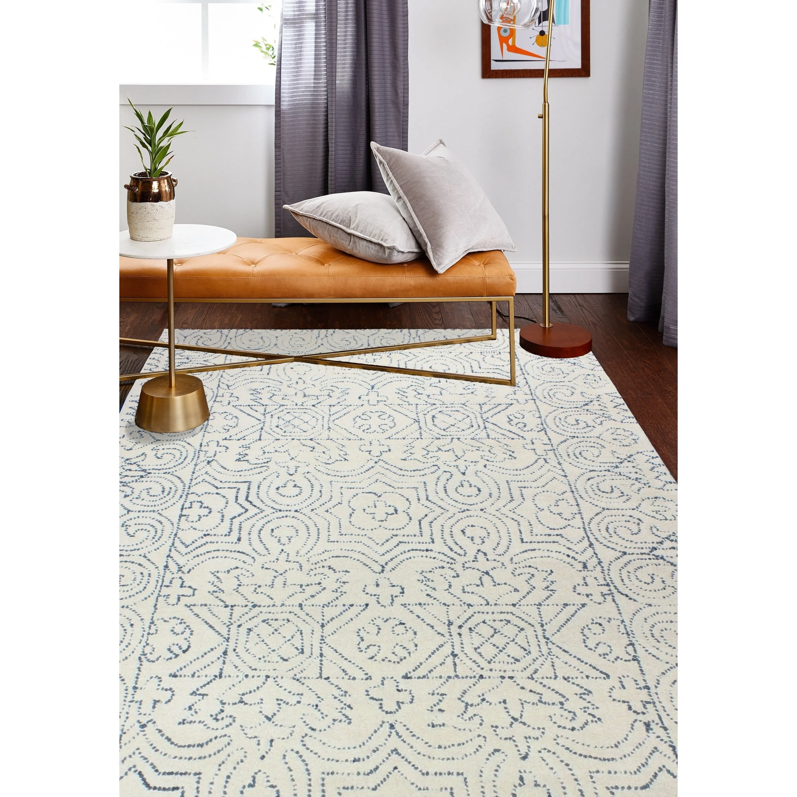Bashian Fenwich Transitional Hand Tufted Area Rug