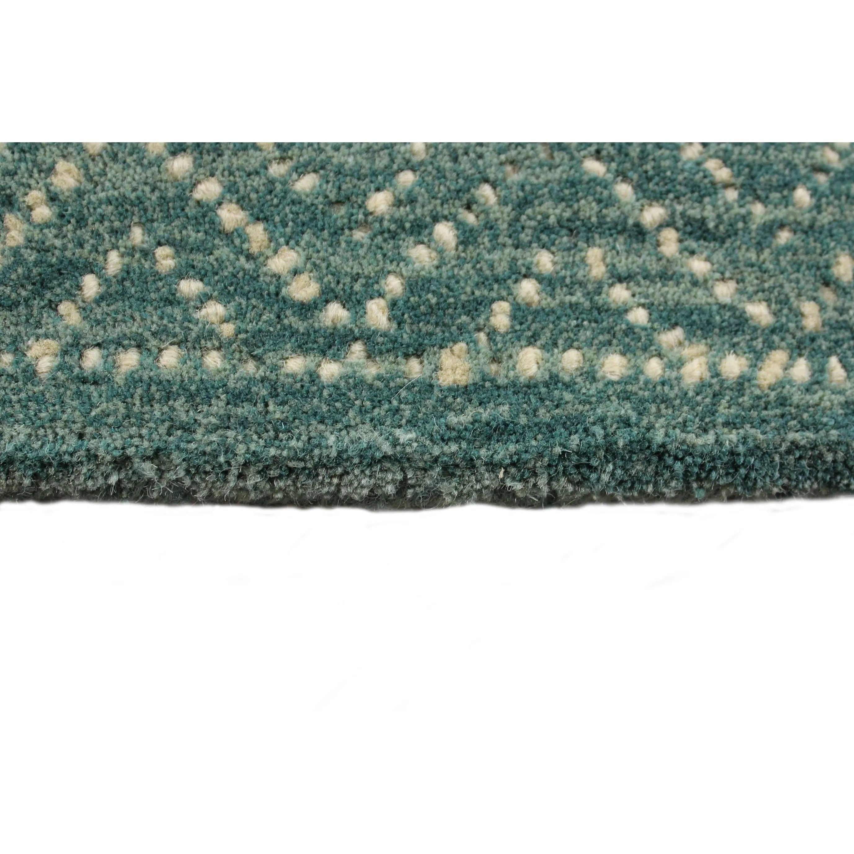 Bashian Hand-tufted Eloise Teal Rug