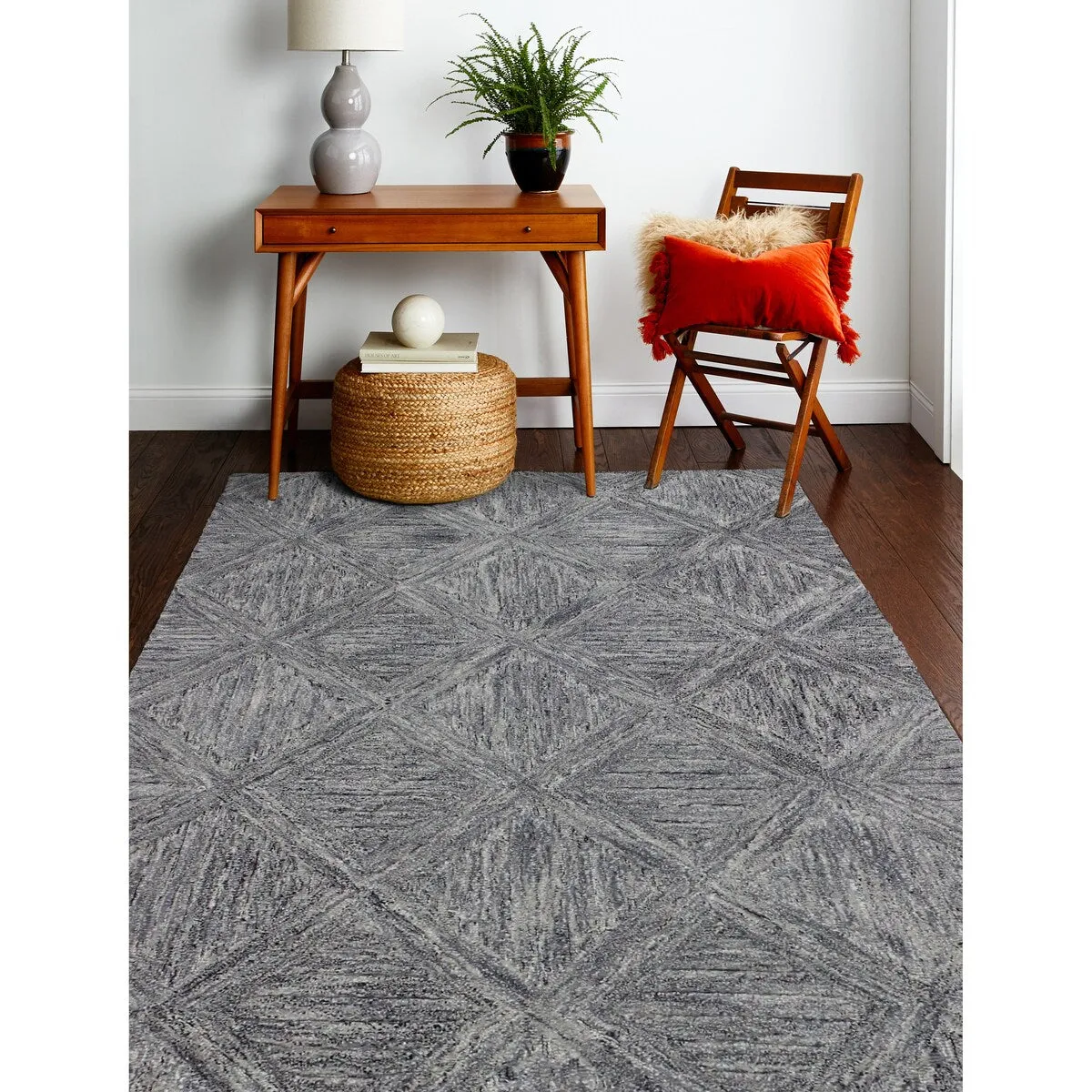 Bashian Nayla Azure Transitional Area Rug