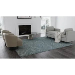 Bashian Nayla Azure Transitional Area Rug
