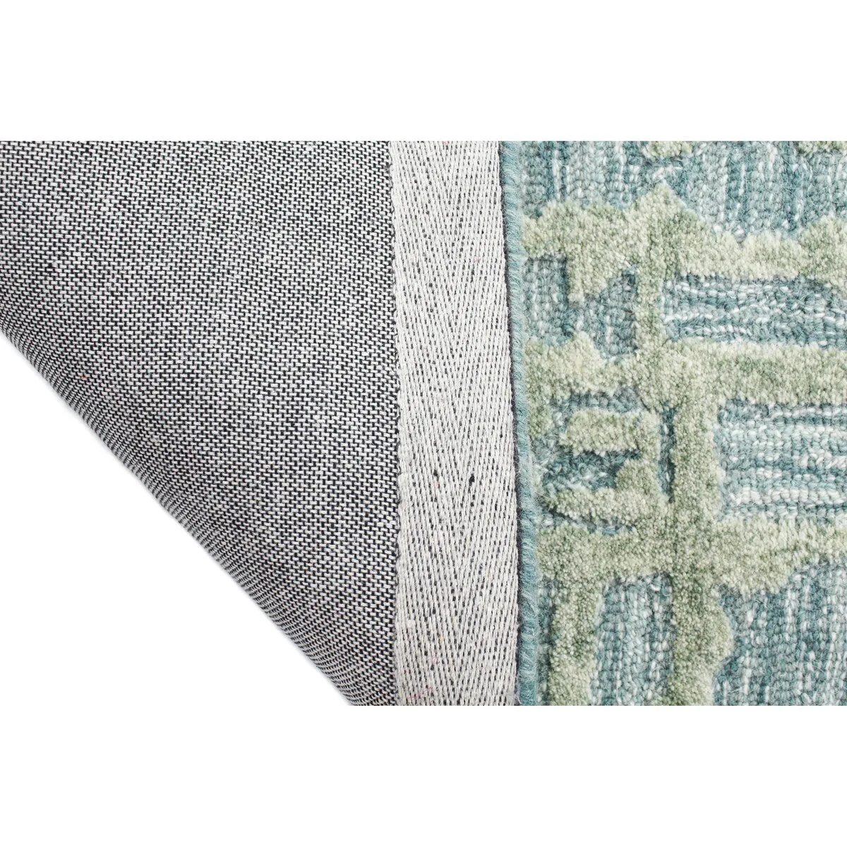 Bashian Nirvaan Teal Transitional Area Rug