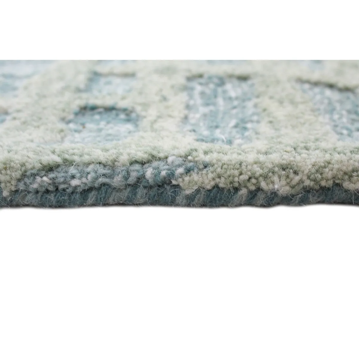 Bashian Nirvaan Teal Transitional Area Rug