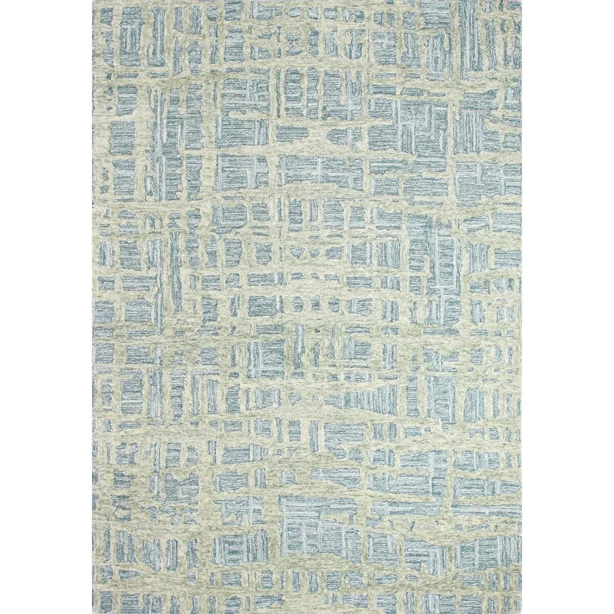 Bashian Nirvaan Teal Transitional Area Rug