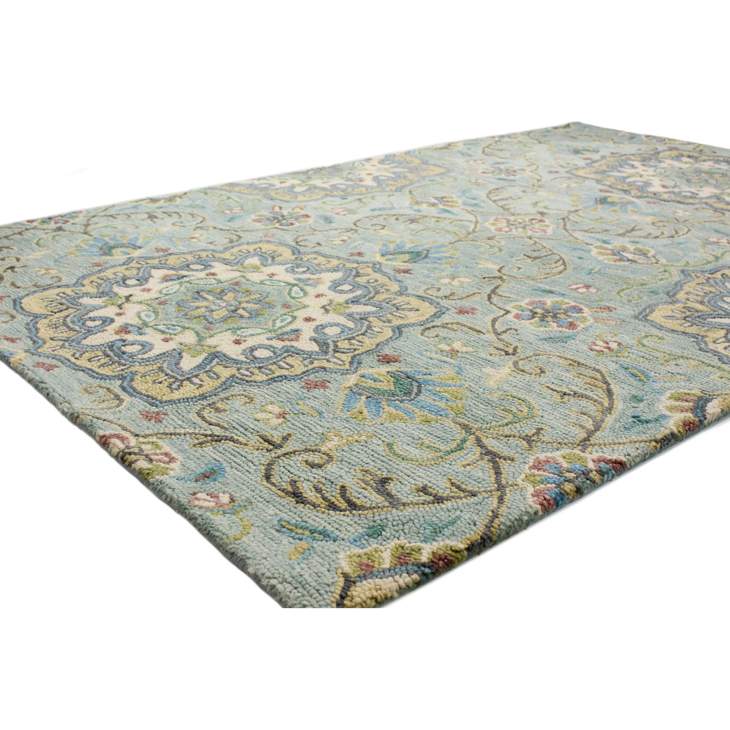 Bashian Nura Lt.Green Transitional Area Rug