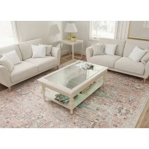 Bashian Zainn Rust Transitional Area Rug
