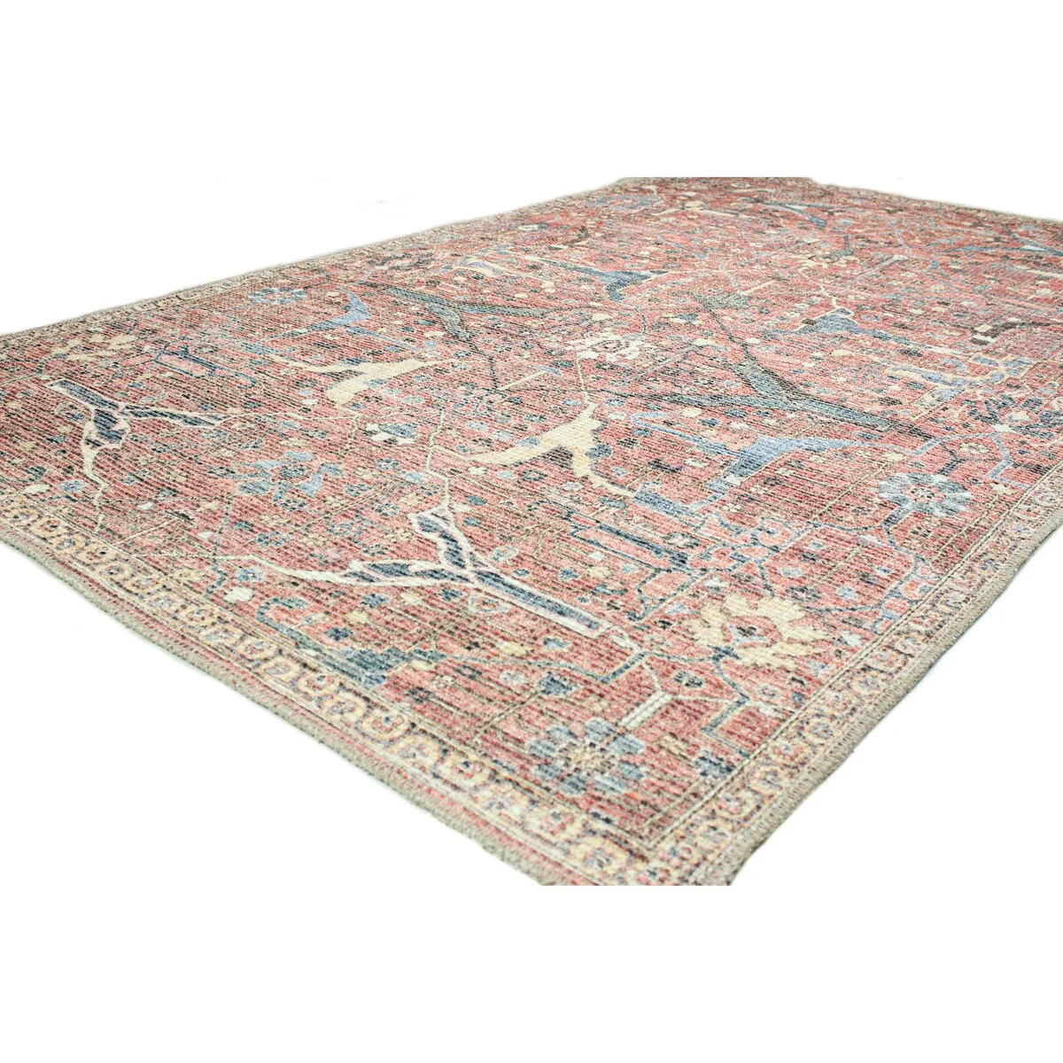 Bashian Zainn Rust Transitional Area Rug