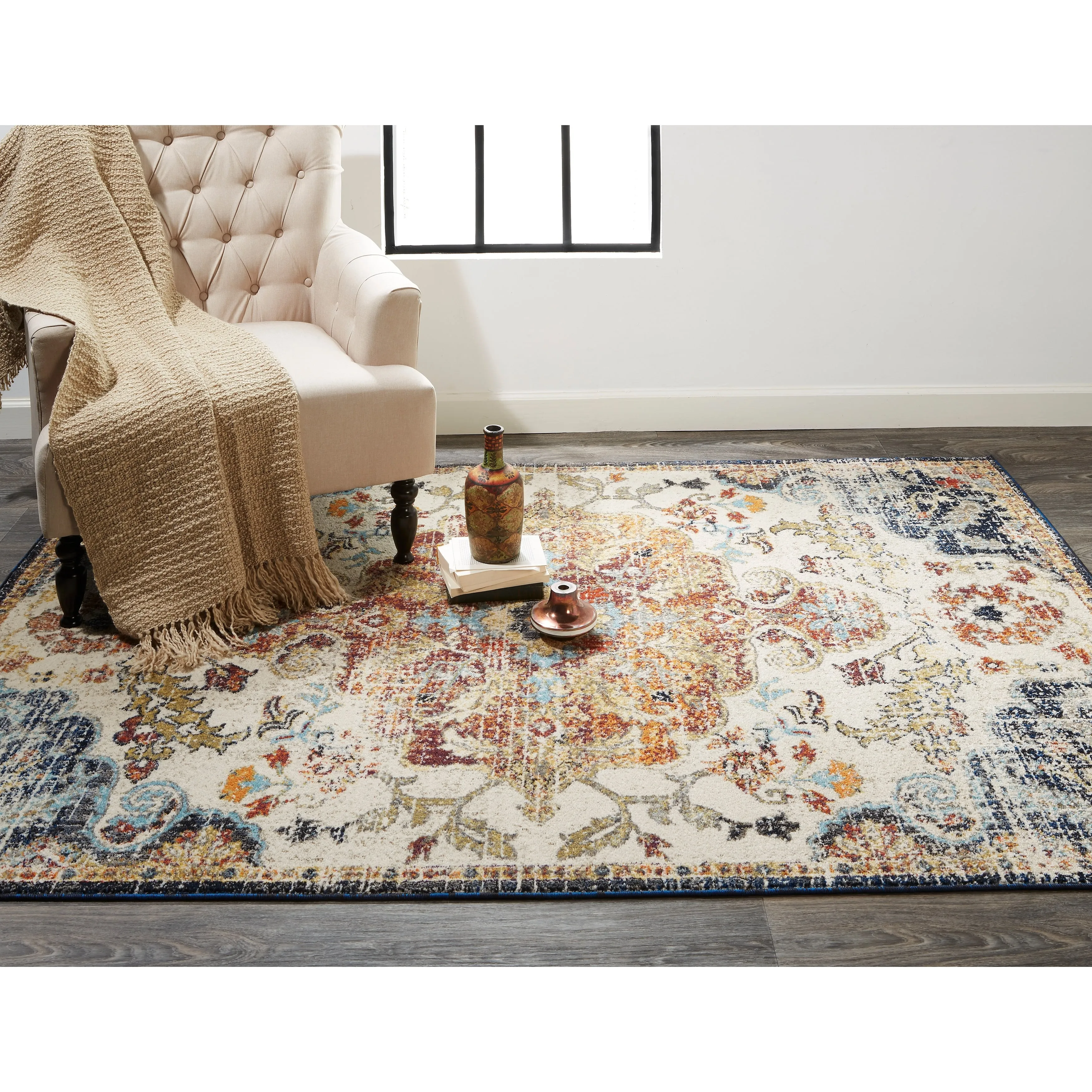 Bellini Machine Made Transitional Area Rug