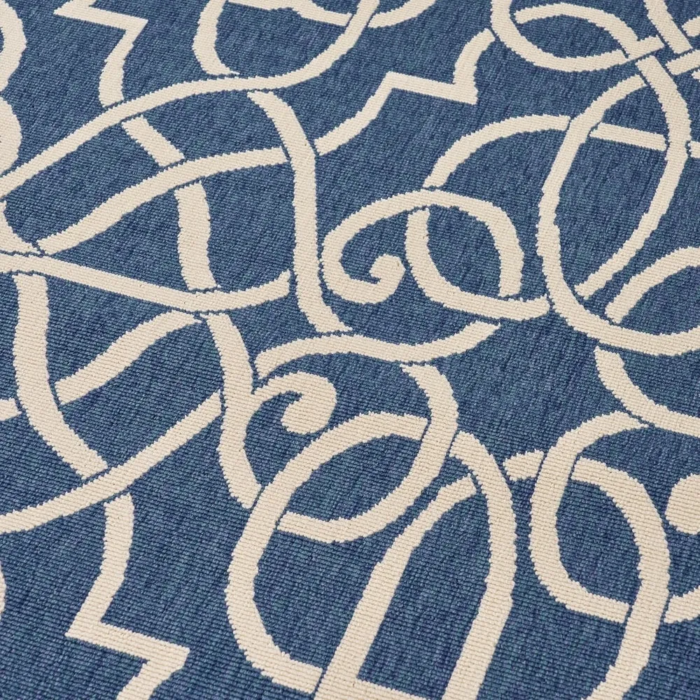 Belmont Indoor/ Outdoor Geometric Area Rug by Christopher Knight Home