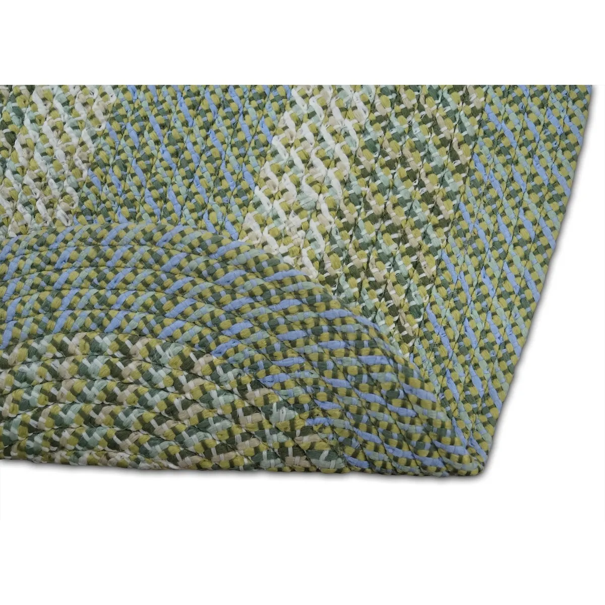 Better Trends Country Braid 100% Polypropylene 3 Pc Set Stain Resistant. Double Sided Reversible Indoor Area Utility Rug