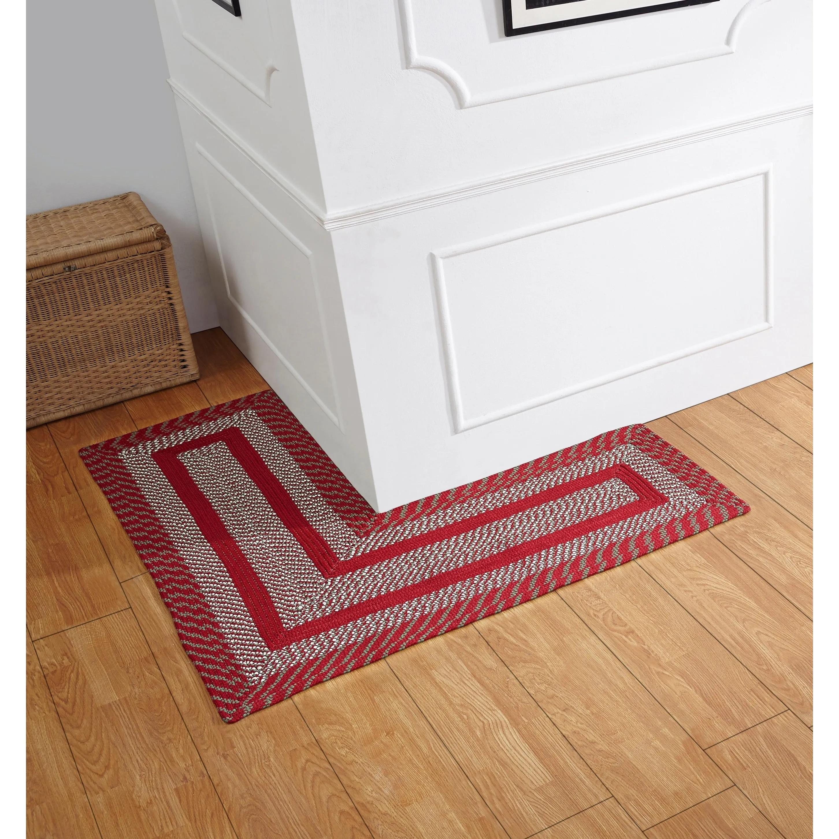 Better Trends Newport Braid Collection 100% Polypropylene Durable & Stain Resistant Double-Sided Reversible Indoor Utility Rug