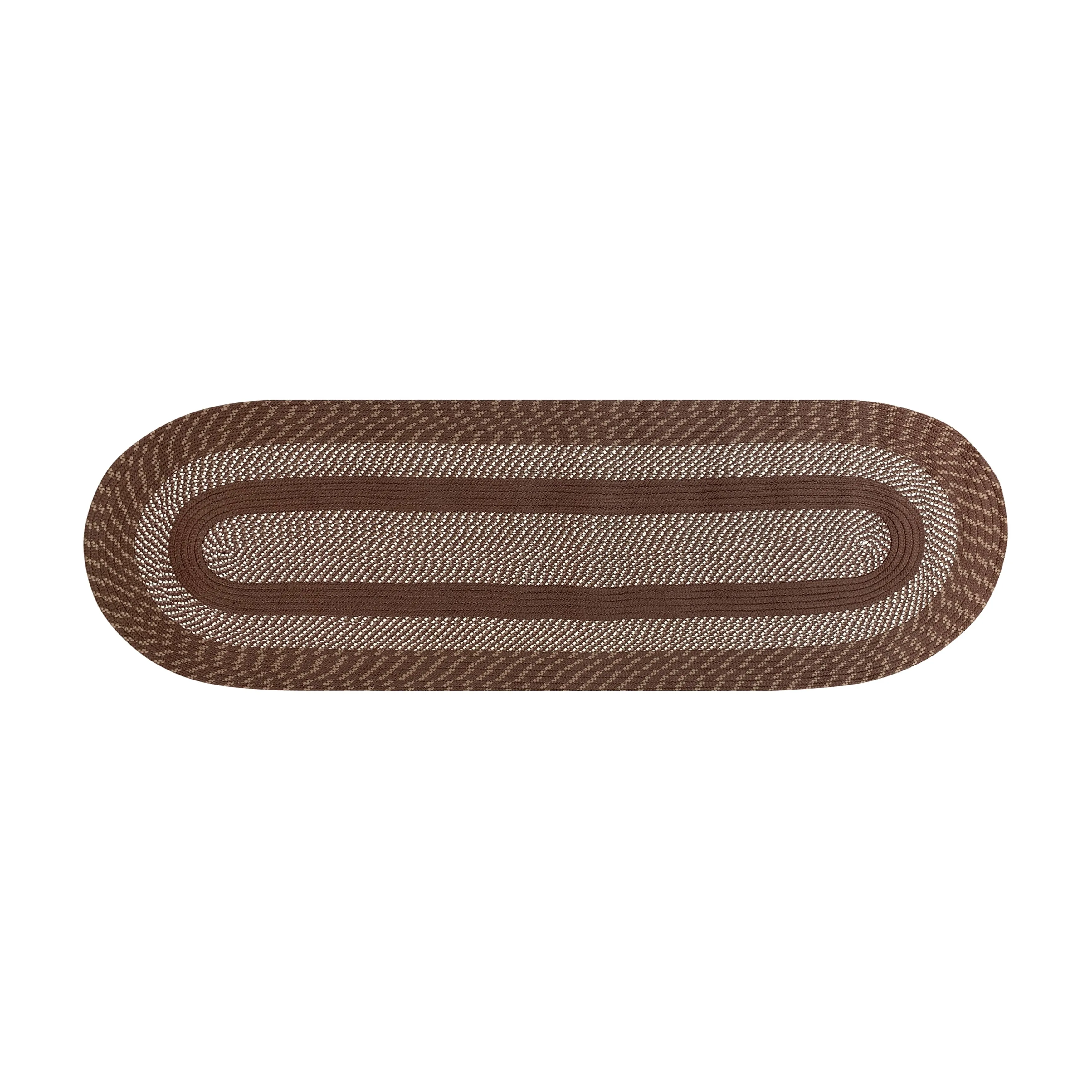 Better Trends Newport Braid Collection 100% Polypropylene Durable & Stain Resistant Double-Sided Reversible Indoor Utility Rug
